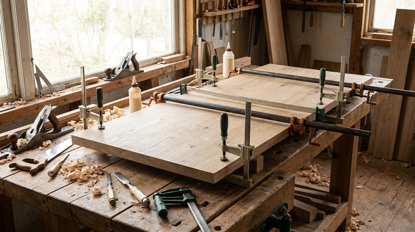 Zelf een houten tafel maken: wat komt erbij kijken