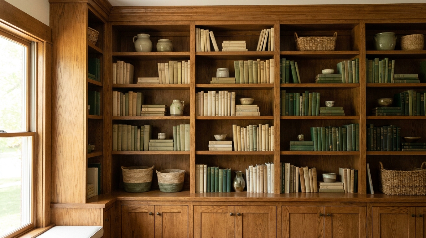 Boekenkast op maat laten maken van vloer tot plafond